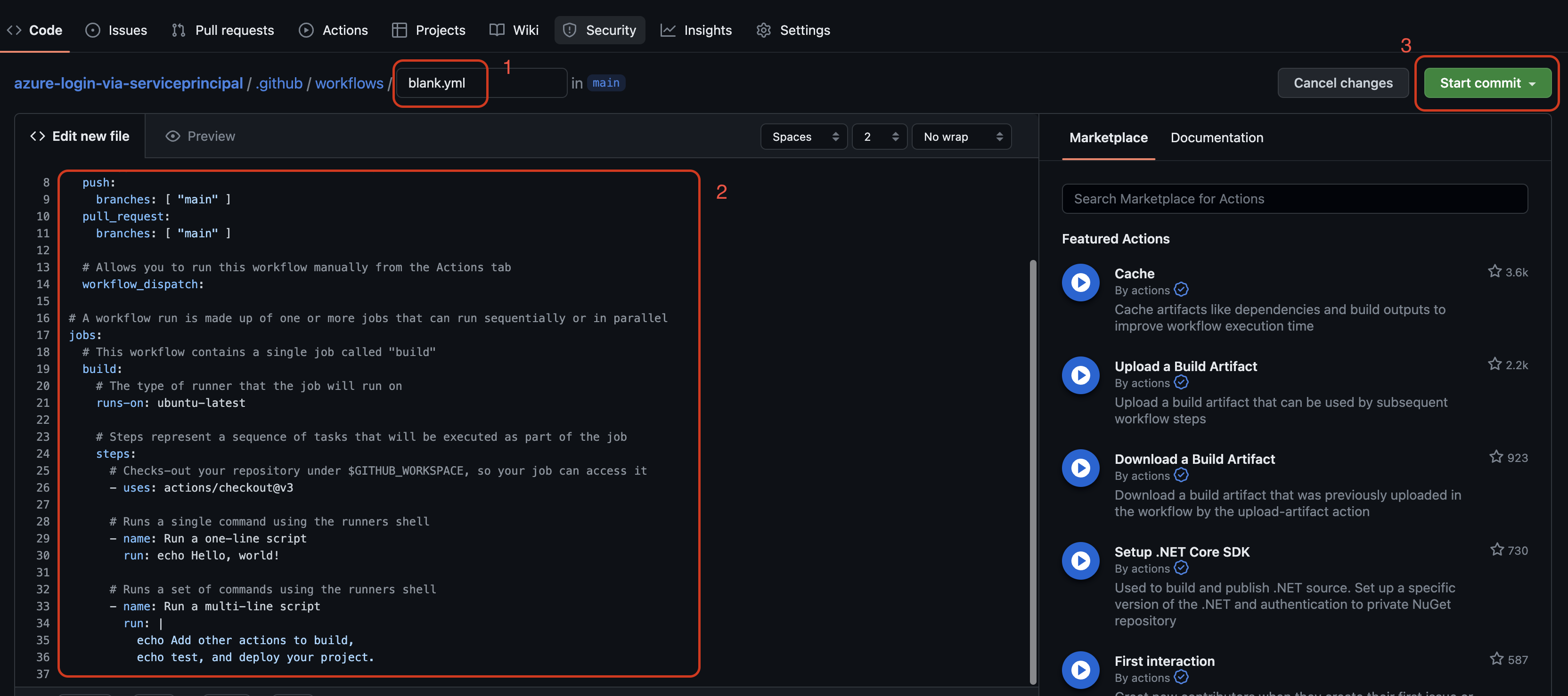 github-add-workflow